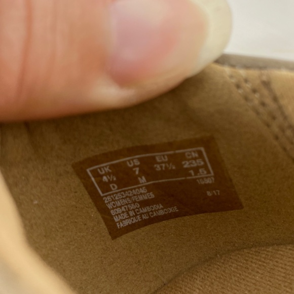 Clarks Everlay Dairyn Taupe Leather Slip On Comfort Loafer Sz. 7 M - Picture 11 of 13
